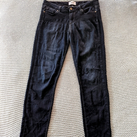 PAIGE Denim - PAIGE Skyline Skinny Dark Wash Jeans 29